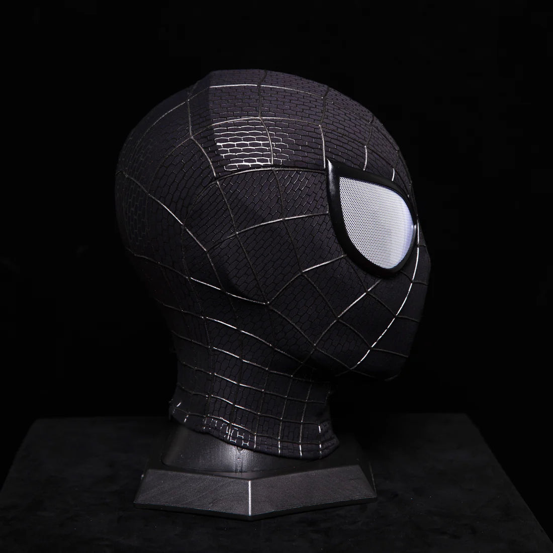 The V5 Symbiote TASM2 Full head shell with Lenses Wearable Movie Prop Replica (Adult)