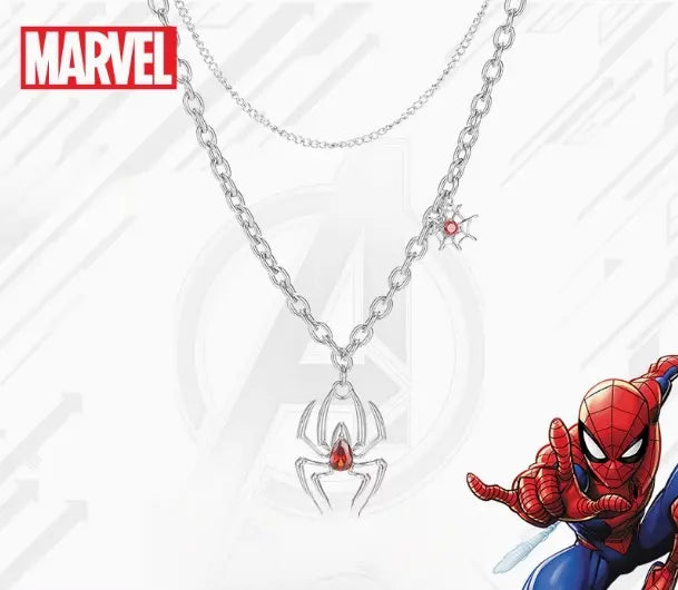 Marvel Spider-Man Necklace Women's High-End Sense of Men NB Design