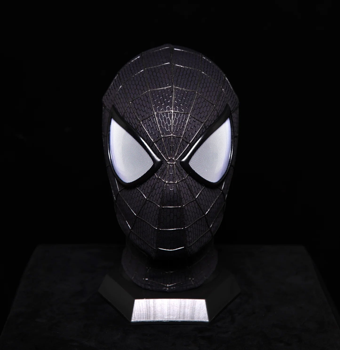 The V5 Symbiote TASM2 Full head shell with Lenses Wearable Movie Prop Replica (Adult)