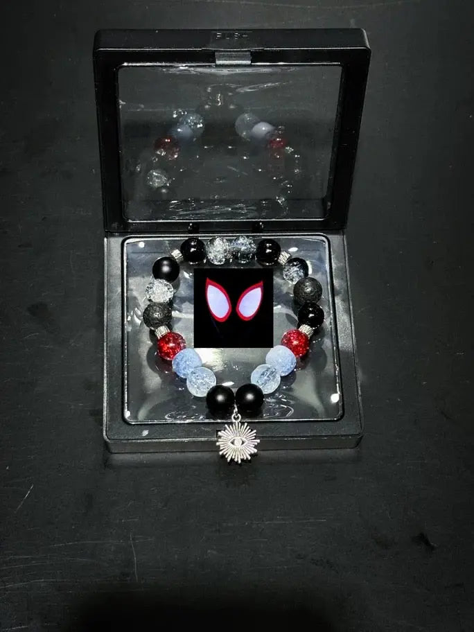 Spider-Man Across the Multiverse Album Cover Bracelet, Ins Style NB Design