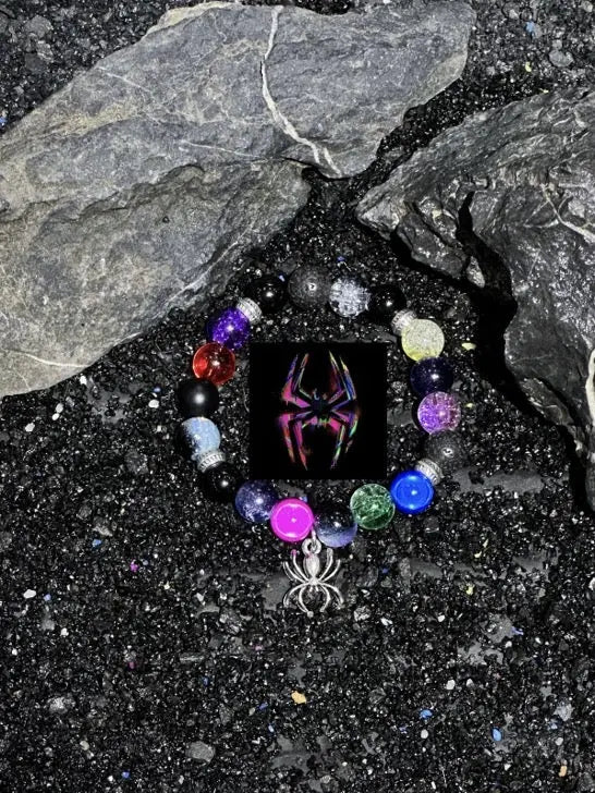 Spider-Man Across the Multiverse Album Cover Bracelet NB Design