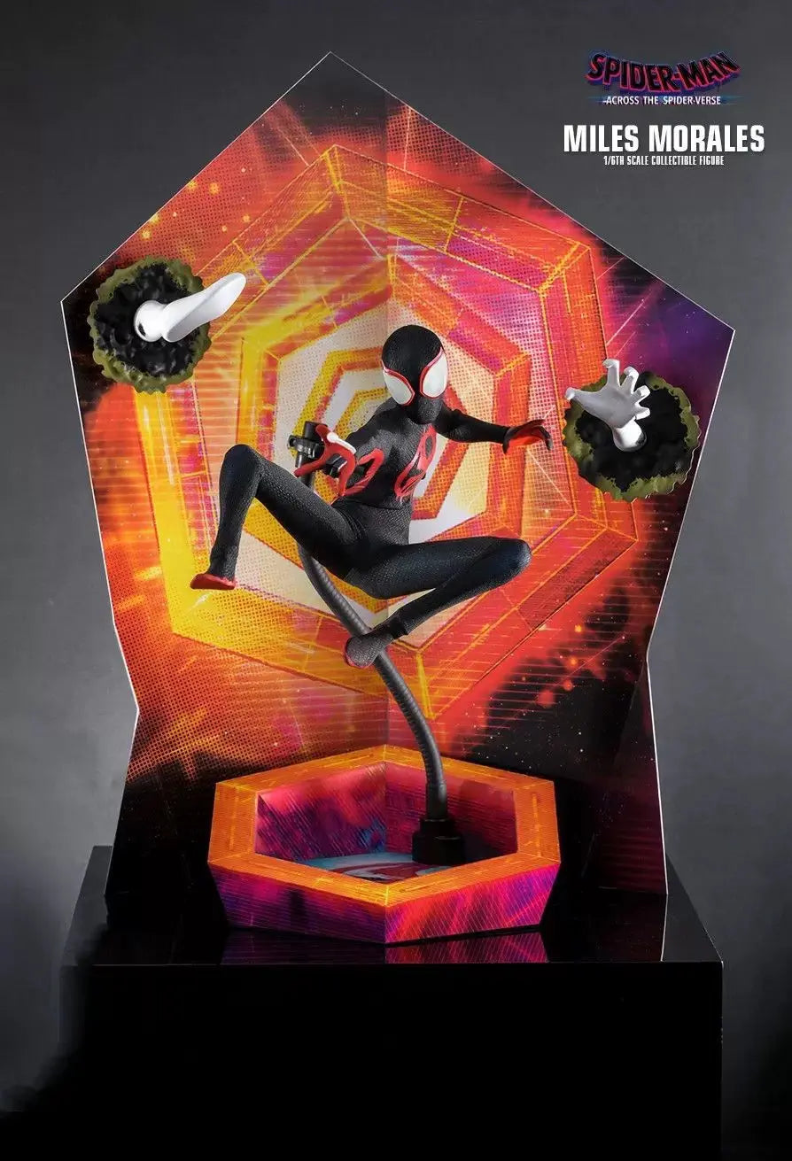 Spider-Man: Into the Universe - Black Miles Morales 1/6 Scale Action Figure NB Design