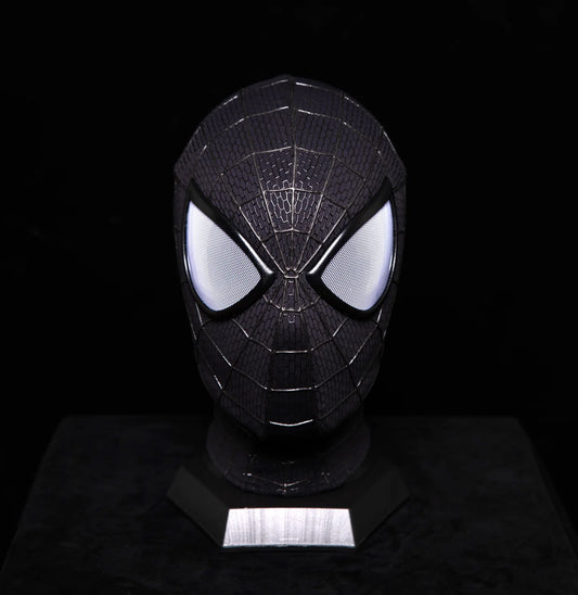 The V5 Symbiote TASM2 Full head shell with Lenses Wearable Movie Prop Replica (Adult)