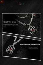 Marvel Spider-Man Necklace Women's High-End Sense of Men NB Design
